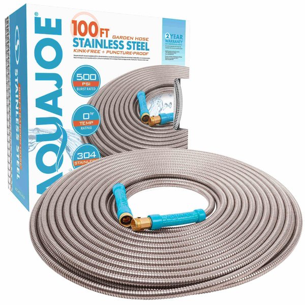 Snow Joe Aqua Joe HeavyDuty Puncture Proof KinkFree Garden Hose AJSGH100-MAX